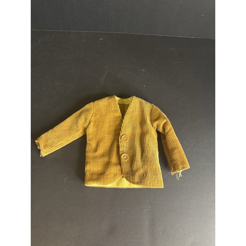 Handmade Corduroy Jacket For‎ Ken Doll-Brown